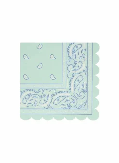 Pappersservetter Western Bandana 25,5×25,5 cm – Meri Meri