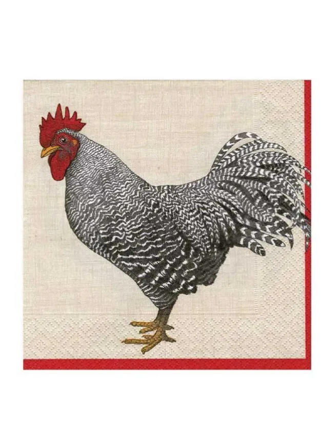 Pappersservett Påsk 33×33 cm – Le Coq – Caspari