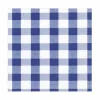 Pappersservett 33 x 33 cm – Marinblå Gingham – Caspari