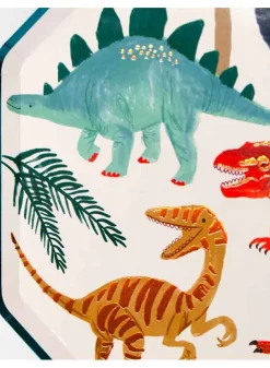 Papperstallrikar Dinosaurie – Dinosaur Kingdom