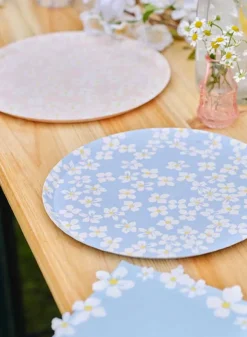 Papperstallrikar med blommotiv – Ginger Ray
