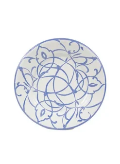 Papperstallrik Assiette Dia. 20 cm – Algarve Ceramic Blue – Caspari