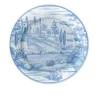 Papperstallrik Assiette Dia. 20 cm – Tuscan toile – Caspari