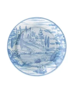 Papperstallrik Assiette Dia. 20 cm – Tuscan toile – Caspari