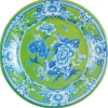 Papperstallrik Dia. 27 cm – Green & Blue – Caspari
