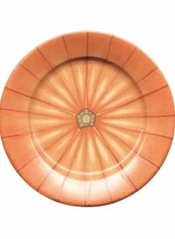 Papperstallrik Dia. 27 cm – Pumpa Halloween – Caspari