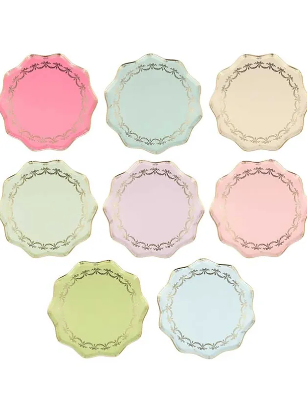Papperstallrik Ladurée Paris 21,6×21,6 cm – Meri Meri