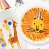 Papperstallrik Party Animals stora – Rifle Paper