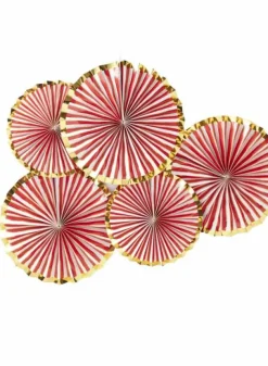 Pin wheel – Röda 5 st – Candy cane