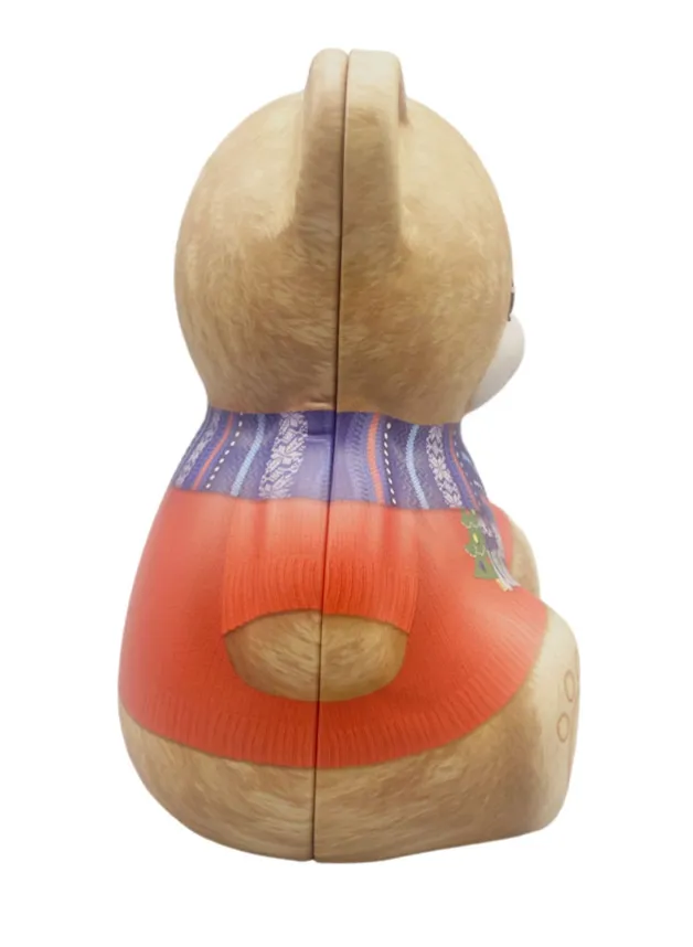 Plåtburk Christmas Teddybjörn julgodis – julburk