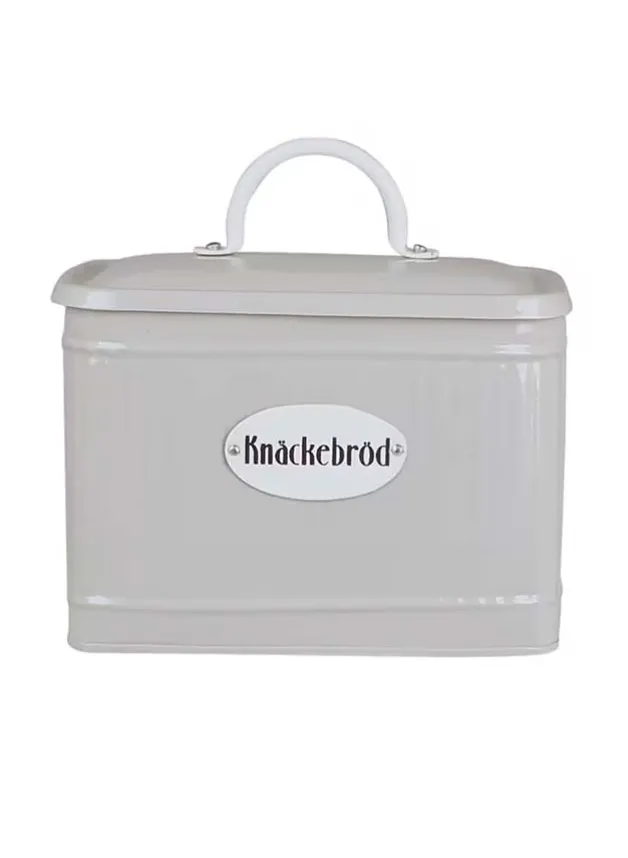 Plåtburk Hugo Knäckebröd Beige – Strömshaga