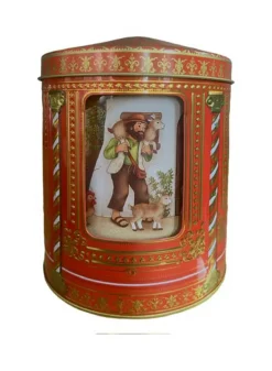 Plåtburk/ Kakburk – Nativity – Speldosa
