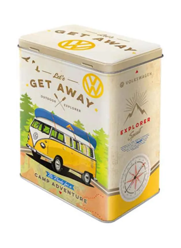 Plåtburk Kakburk VW Get Away – Nostalgic Art