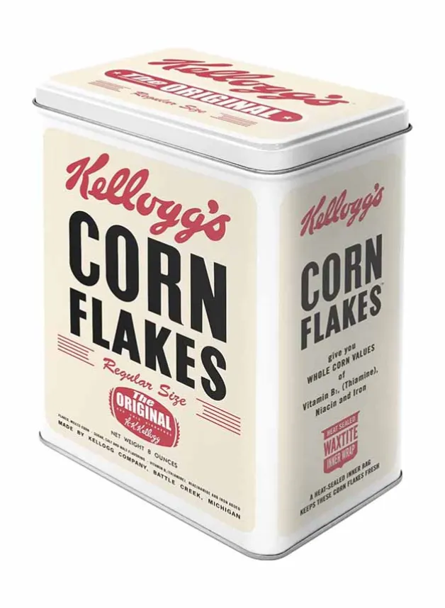Plåtburk Kelloggs L – 10x14x20 cm – Nostalgic Art