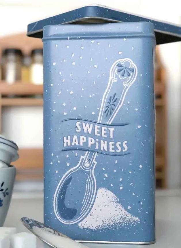 Plåtburk Sugar Hög Rektangulär – Nostalgic Art