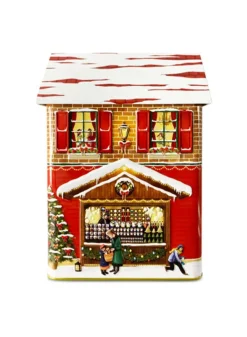 Plåtburk Townhouse Winter Cookie & Sweet – Silver Crane