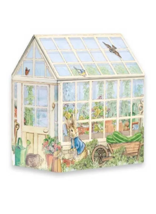 Plåtburk – Växthus – Peter Rabbit