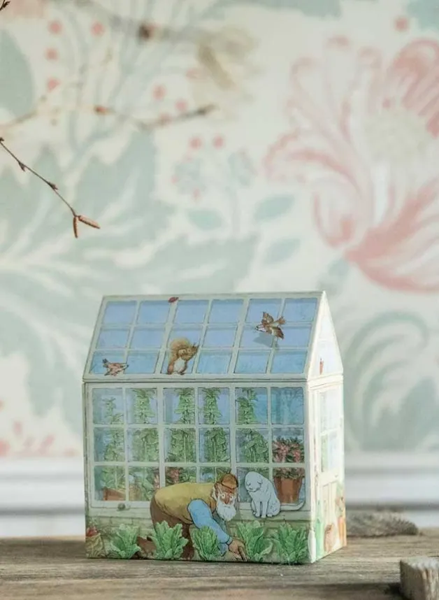 Plåtburk – Växthus – Peter Rabbit