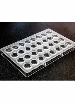Pralinform Hög kupol 29x29x21 mm – Chocolate World