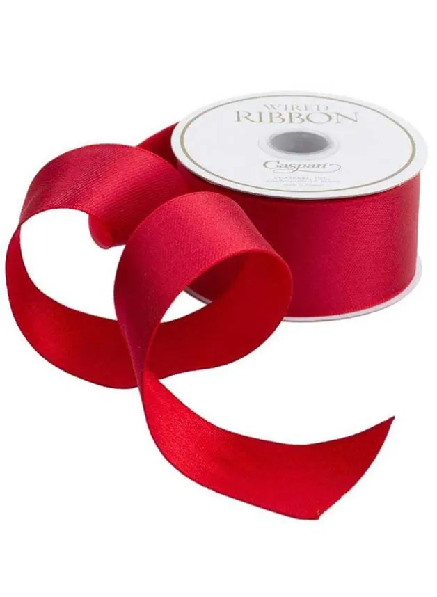 Presentband Mörkröd 5,5 m – Caspari