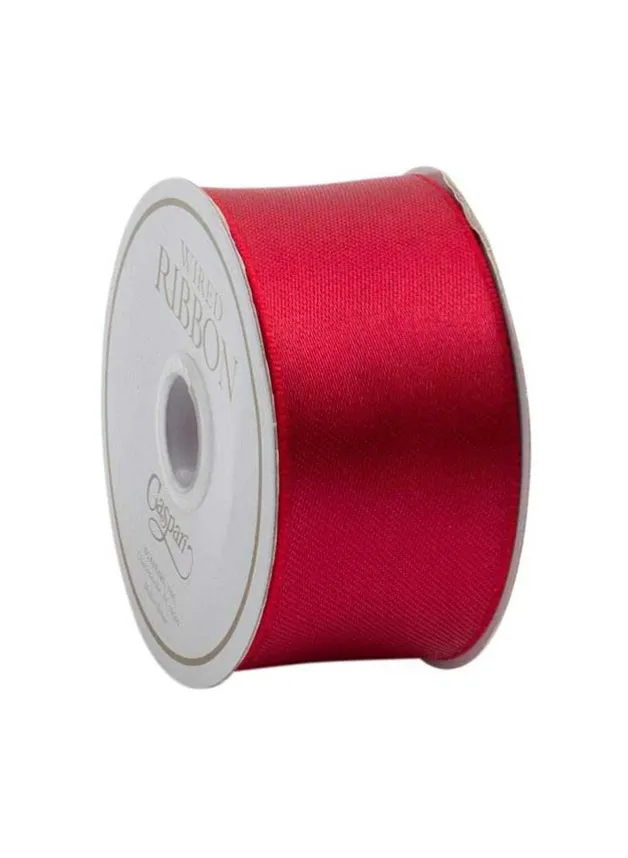 Presentband Mörkröd 5,5 m – Caspari
