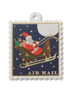Presentetikett Santa Air Mail – Rifle Paper Co – 8 st