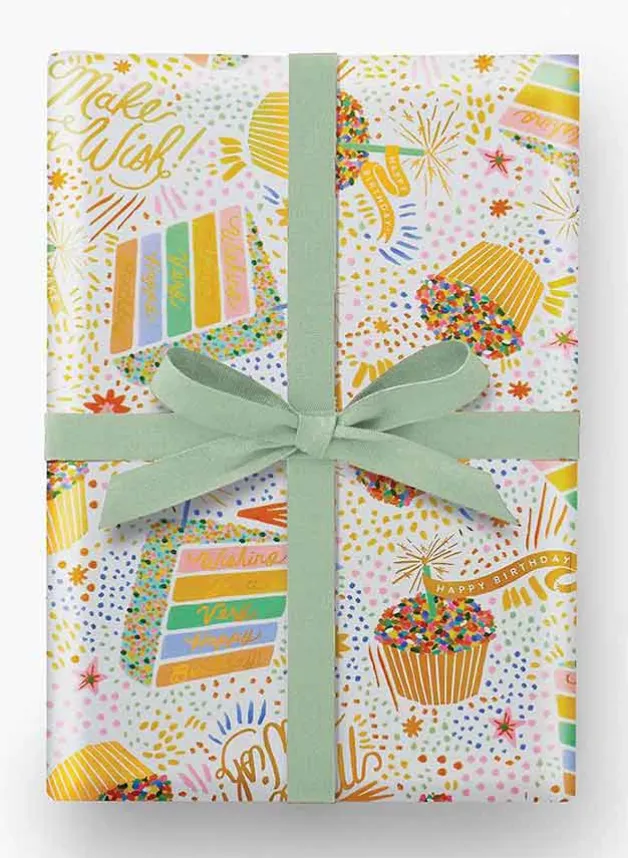 Presentpapper Birthday Cake – Rifle Paper Co