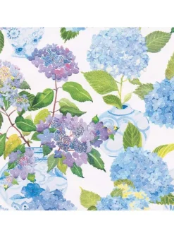 Presentpapper Hydrangeas & Porcelain 76 x2,4 m. – Caspari