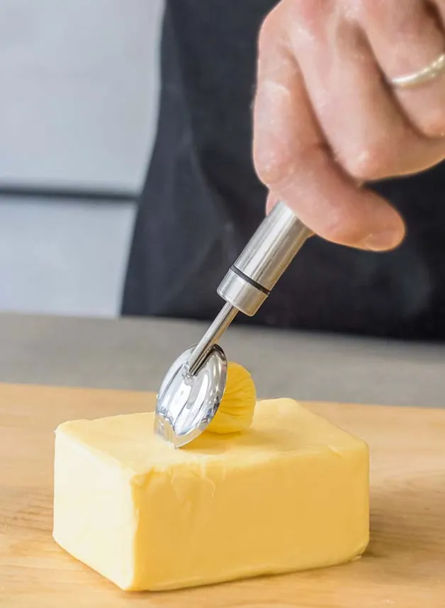 Professionell smörrullare i rostfritt stål – KitchenCraft