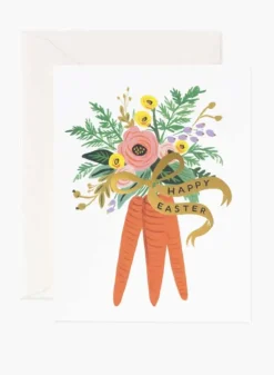 Påskkort – Carrot Bouquet Card – Rifle Paper Co