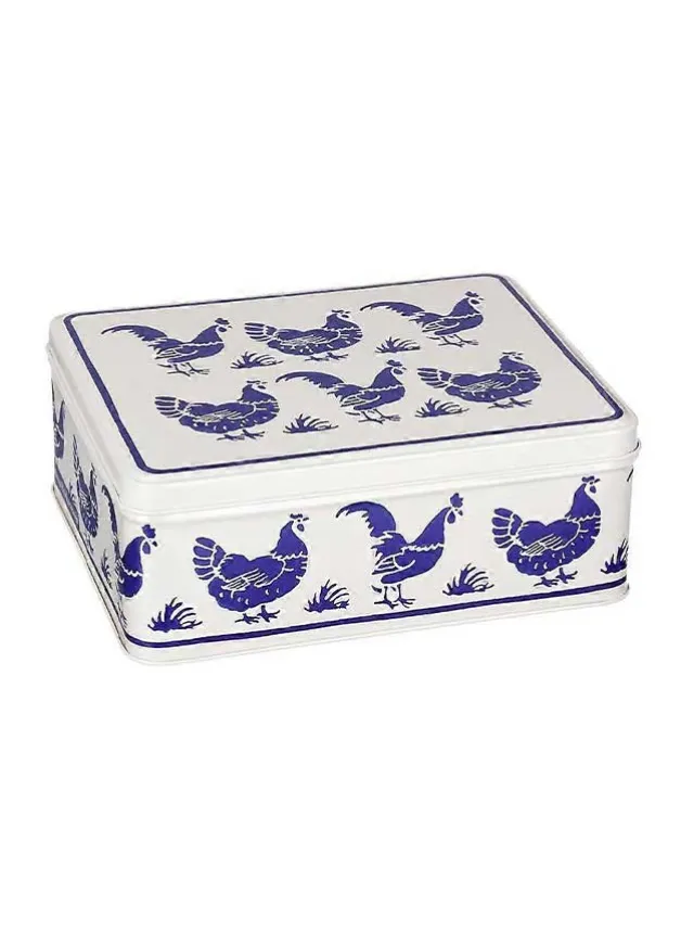 Rektangulärt skrin Blåa Hönor – Emma Bridgewater