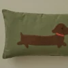 Roxy Kuddfodral 30×50 cm Grön med Tax