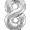 Sifferballong 86 cm – Silver – 8