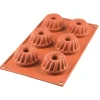 Silikonform Gugelhopf – Ø 70, h 36 mm – SF058 Silikomart
