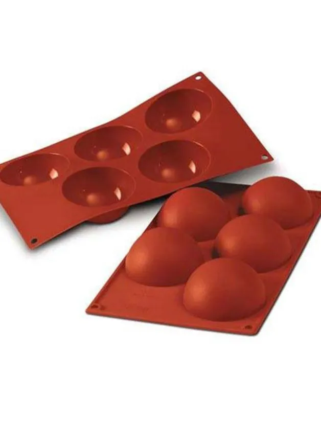 Silikonform Kupoler Ø 8 cm – Chokladbomb – Silikomart SF001
