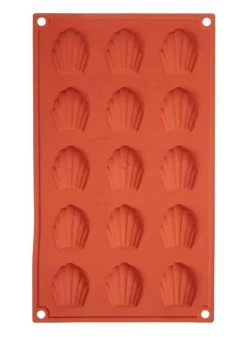 Silikonform Mini Madeleine 44x34x10 mm – SF031 Silikomart