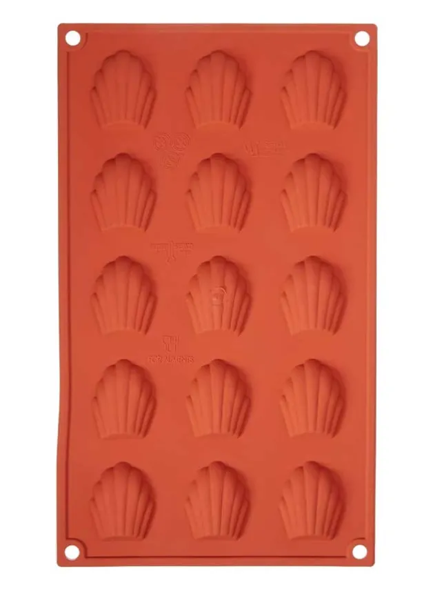 Silikonform Mini Madeleine 44x34x10 mm – SF031 Silikomart