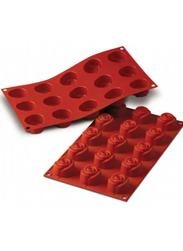 Silikonform Rosor Mini ø44×27 mm – SF074 Silikomart