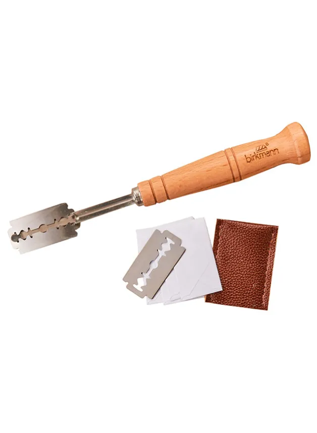Snittkniv till bröd 19 cm med 5 extra blad – Birkmann