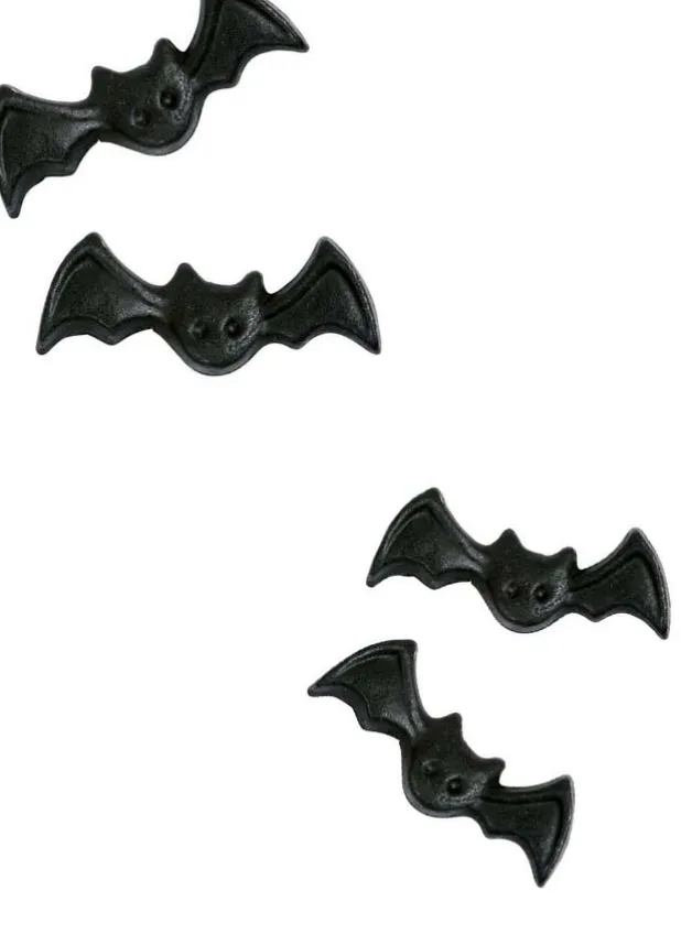 Sockerdekoration Fladdermöss ca 18 st – Halloween