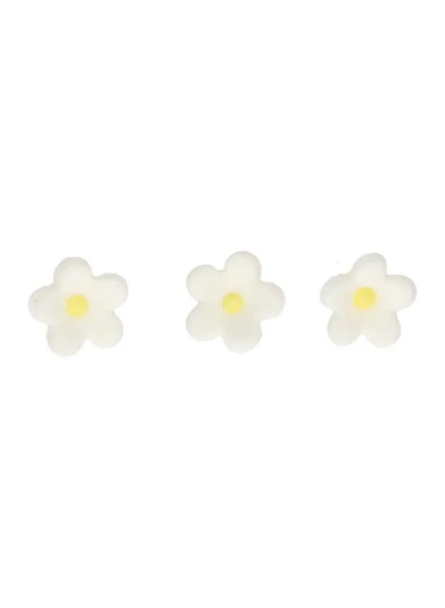 Sockerdekoration Vita Mini Blommor 64 st – Fun Cakes