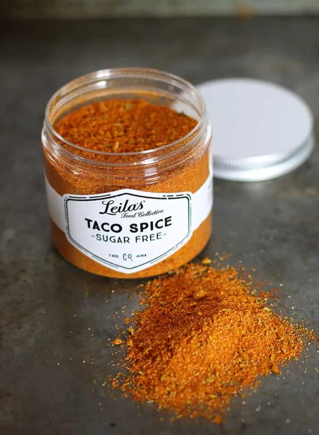 Sockerfri Tacokrydda 110 g – Leilas Taco Spice