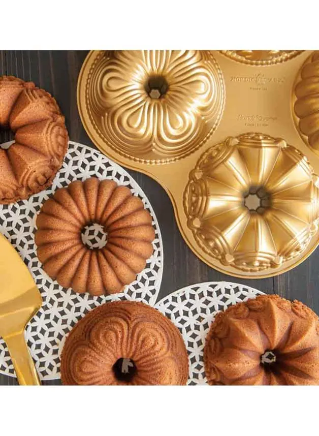 Sockerkaksform Quartet Bundt 2,2 l – Nordic Ware