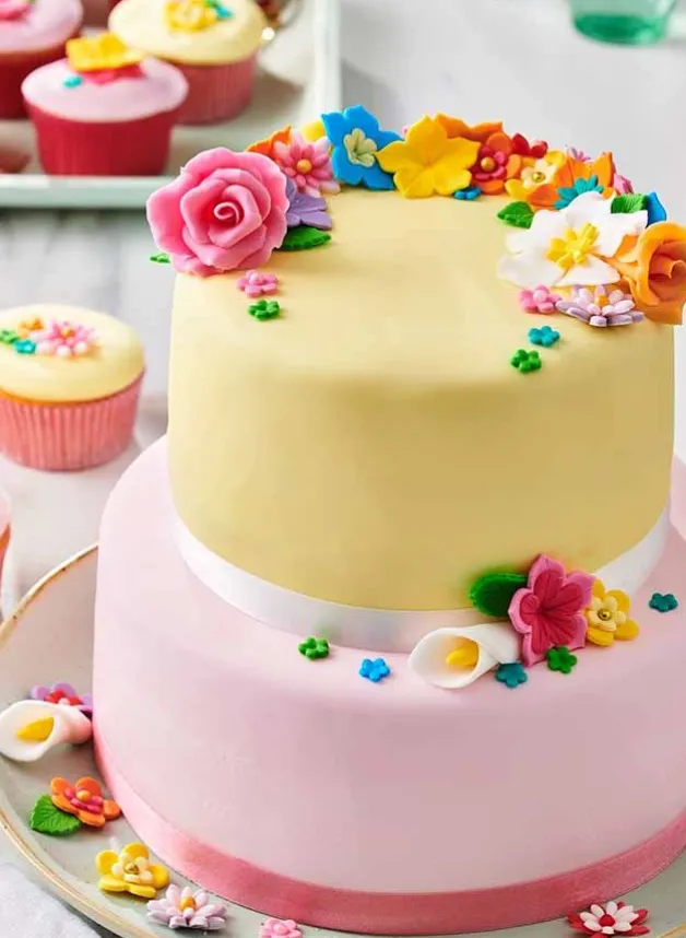 Sockerpasta Multipack Rosa 5×100 g – FunCakes