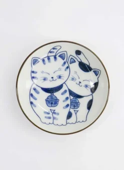 Sojafat – Kawaii Round Neko Cat 10,2×2,5 cm – Tokyo