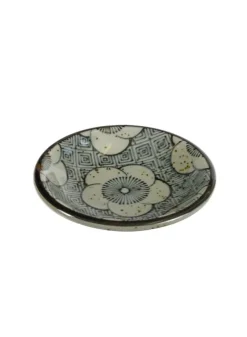 Sojafat – Rund blomma Sakura Blue 9,5×2 cm