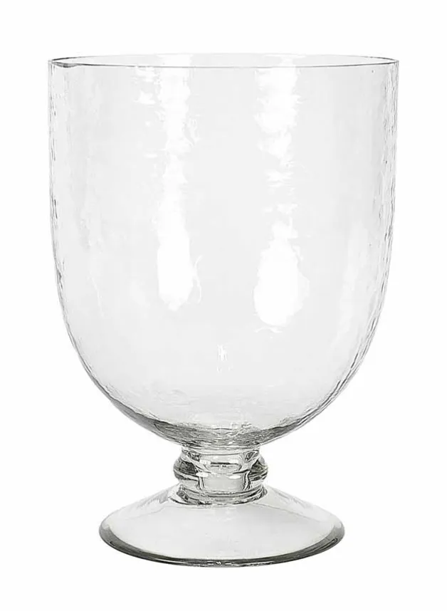 Stormlykta i hamrat glas Ø17,5 cm – O&J