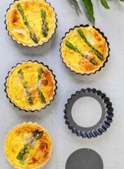 Tartlettform/ Flan Löstagbar Botten Ø10 cm Non Stick – KitchenCraft