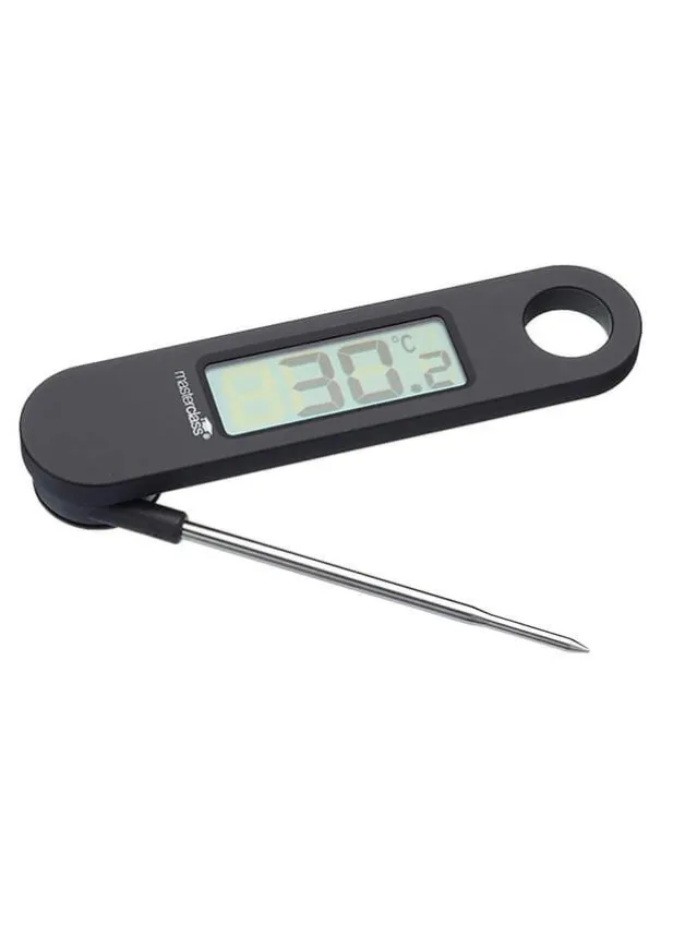 Termometer digital – Svart Masterclass – Vikbar