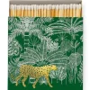 Tändsticksask – Cheetah in Jungle Green – Archivist
